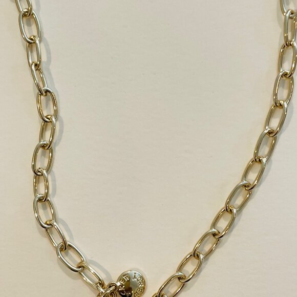 J Crew. Gold Chain Oval Link charm chain Necklace Length: 16" with a 2" extender - Picture 14 of 14